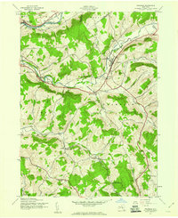 Franklin 1943 topographic map thumbnail