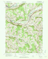 Franklin 1943 topographic map thumbnail