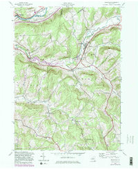 Franklin 1943 topographic map thumbnail