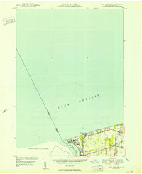 Ft Niagara 1950 topographic map thumbnail