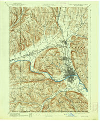 Elmira 1895 topographic map thumbnail