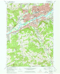 Endicott 1969 topographic map thumbnail