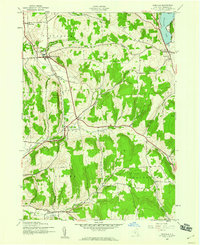 Erieville 1943 topographic map thumbnail