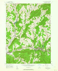 Fleischmanns 1945 topographic map thumbnail