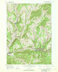 Fleischmanns 1945 topographic map thumbnail
