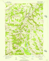 Forestville 1954 topographic map thumbnail