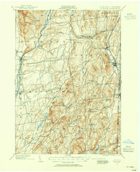 Fort Ann 1893 topographic map thumbnail
