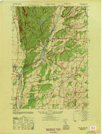 Fort Ann 1947 topographic map thumbnail