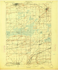 Albion 1897 topographic map thumbnail