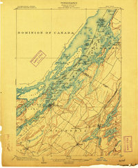 Alexandria Bay 1903 topographic map thumbnail