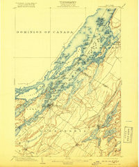 Alexandria Bay 1903 topographic map thumbnail