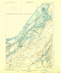 Alexandria Bay 1903 topographic map thumbnail