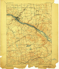 Amsterdam 1895 topographic map thumbnail