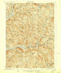 Andes 1924 topographic map thumbnail