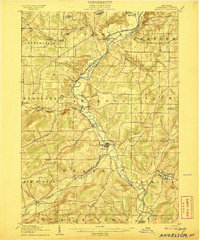 Angelica 1906 topographic map thumbnail