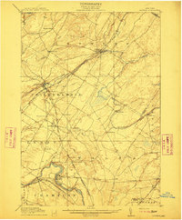Antwerp 1911 topographic map thumbnail