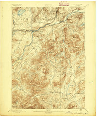 Ausable 1895 topographic map thumbnail