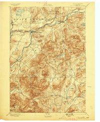 Ausable 1895 topographic map thumbnail