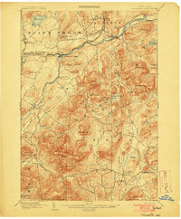 Ausable 1903 topographic map thumbnail