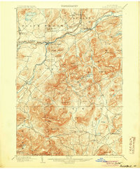 Ausable 1903 topographic map thumbnail