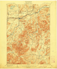 Ausable 1903 topographic map thumbnail
