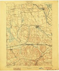 Baldwinsville 1900 topographic map thumbnail