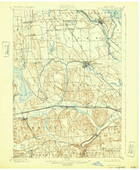 Baldwinsville 1900 topographic map thumbnail