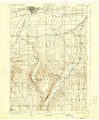 Batavia 1904 topographic map preview