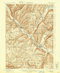 Bath 1910 topographic map thumbnail