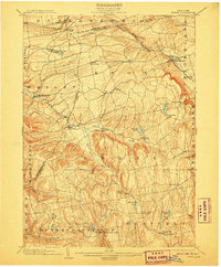 Berne 1903 topographic map thumbnail