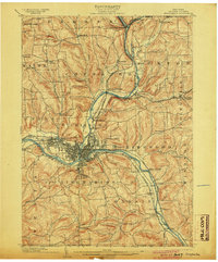 Binghamton 1904 topographic map thumbnail