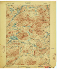Blue Mountain 1903 topographic map thumbnail