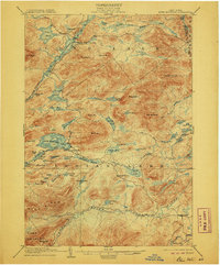 Blue Mountain 1903 topographic map thumbnail