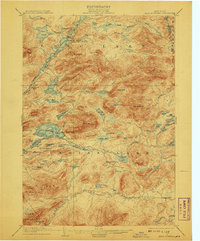Blue Mountain 1903 topographic map thumbnail