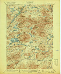 Blue Mountain 1903 topographic map thumbnail