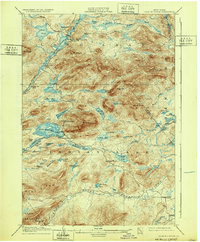 Blue Mountain 1903 topographic map thumbnail