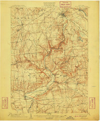 Boonville 1904 topographic map thumbnail
