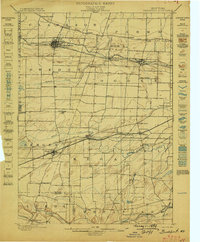 Brockport 1899 topographic map thumbnail
