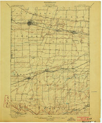 Brockport 1899 topographic map thumbnail