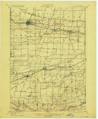 Brockport 1899 topographic map preview