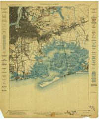 Brooklyn 1898 topographic map thumbnail