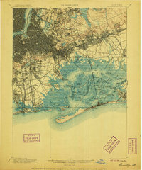 Brooklyn 1900 topographic map thumbnail
