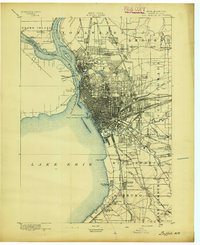 Buffalo 1894 topographic map thumbnail