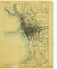 Buffalo 1894 topographic map thumbnail