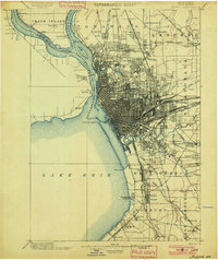 Buffalo 1901 topographic map thumbnail