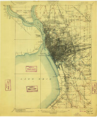 Buffalo 1901 topographic map thumbnail