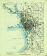 Buffalo 1901 topographic map thumbnail
