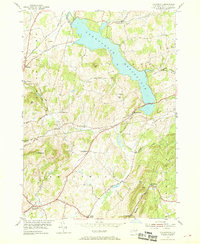 Tomhannock 1954 topographic map thumbnail