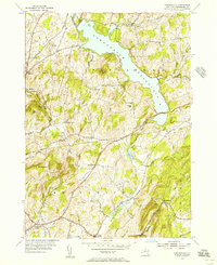 Tomhannock 1954 topographic map thumbnail