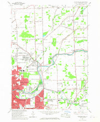 Tonawanda East 1965 topographic map thumbnail